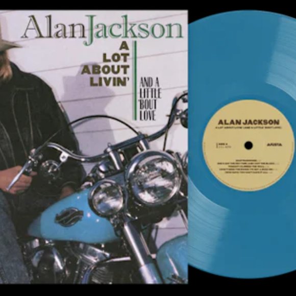 Alan Jackson A Lot About Livin' LP ~ Exclusive 180g Colored Vinyl ~ Brand New! - Picture 1 of 3